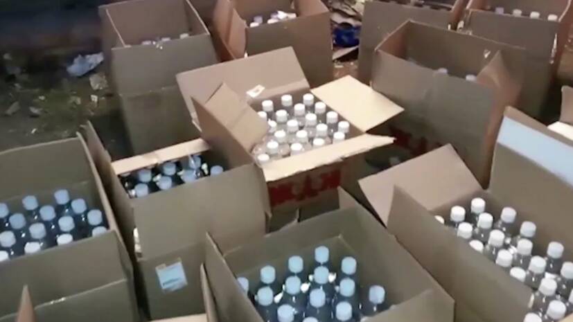 Полиция обнаружила подпольный цех с контрафактным алкоголем под Челябинском