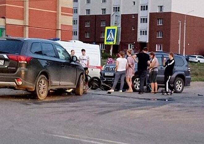 Рязанские полицейские ищут очевидцев августовского ДТП с мотоциклом