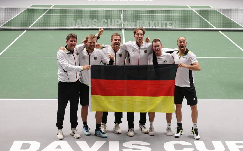 Кубок Дэвиса: Германия пробилась в полуфинал