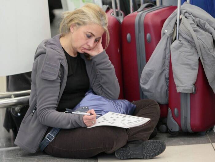11 рейсов отменены в аэропорту Южно-Сахалинска из-за циклона