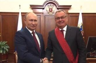Путин вручил Костину орден «За заслуги перед Отечеством» I степени