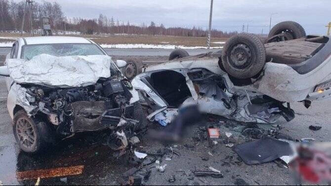 Два человека погибли в ДТП на подъезде к Новочебоксарску