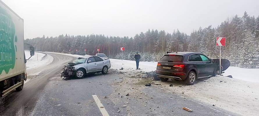 Смертельное ДТП произошло на трассе «Кола» в Карелии (ФОТО)