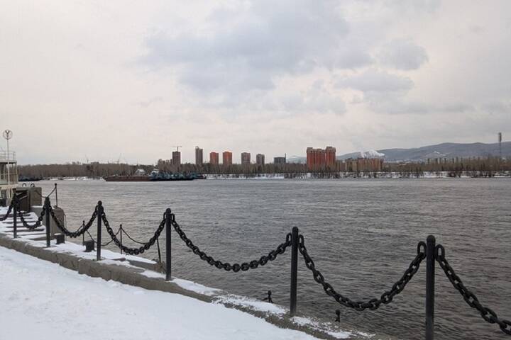 Небольшой снег, сильный ветер и -10 градусов ожидаются в Красноярске 10 декабря