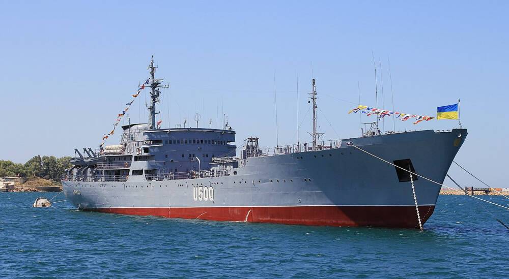 Украинское поисковое судно без оружия наделало шума в России