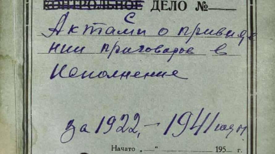 СБУ рассекретила документы о репрессиях в Крыму во времена СССР