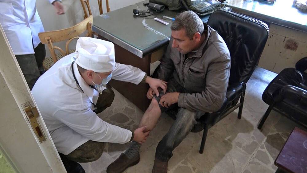 Российские врачи помогли жителям отдалённой сирийской провинции