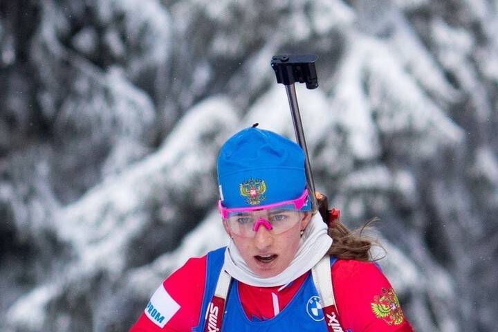 Российские биатлонистки стали вторыми в эстафете на этапе Кубка мира в Австрии
