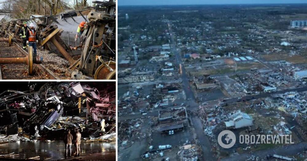 Торнадо в США - Кентукки: погибли более 70 человек. Фото и видео