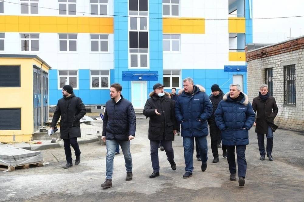 В Астраханской области достраивают новый корпус психоневрологического диспансера
