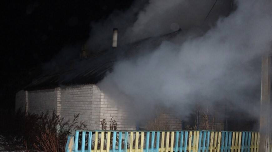 Три человека погибли при пожаре в Бешенковичском районе