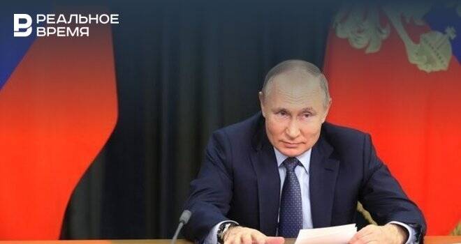 Путин проведет на следующей неделе телемост с Макроном