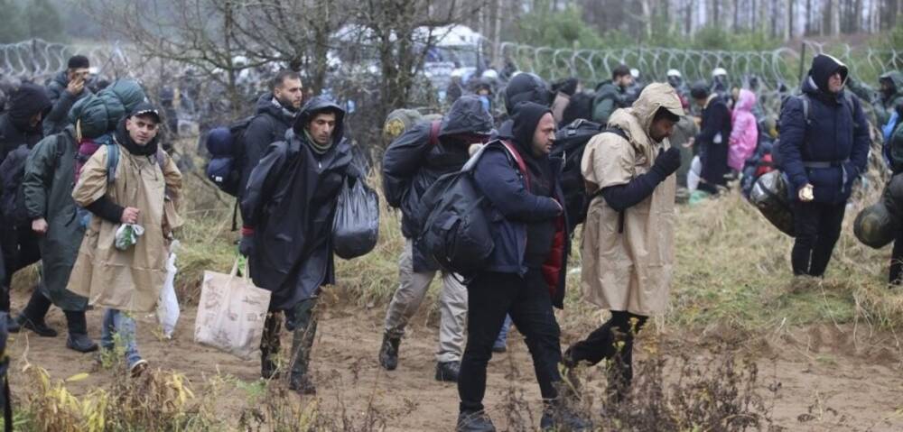 Из Беларуси в Польшу прорвались мигранты, пострадал пограничник - подробности