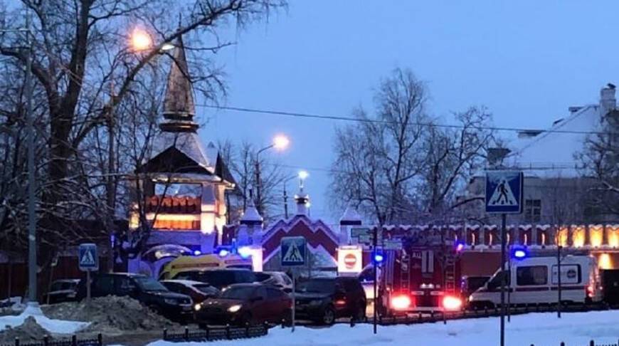 Устроивший взрыв на территории монастыря в Серпухове умер от потери крови