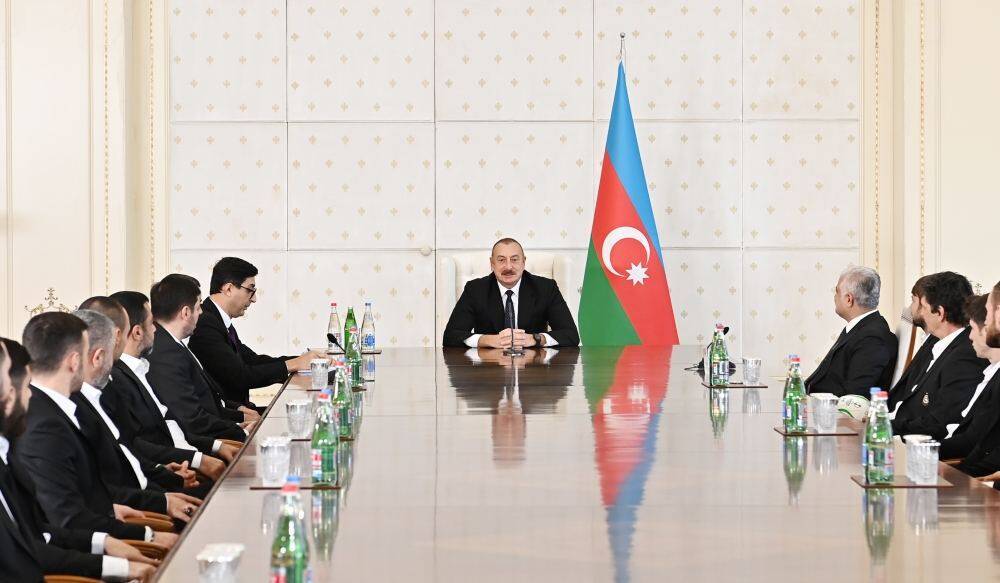 Президент Ильхам Алиев: Настанет день, когда "Карабах" будет проводить домашние игры в Агдаме