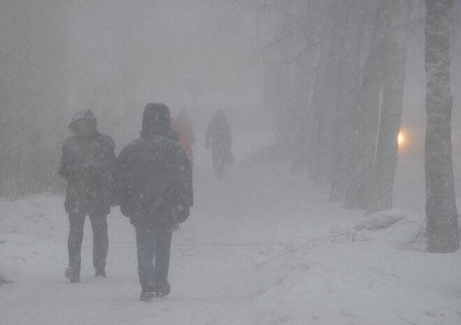 В ночь на вторник в Рязанской области ожидается сильный снегопад