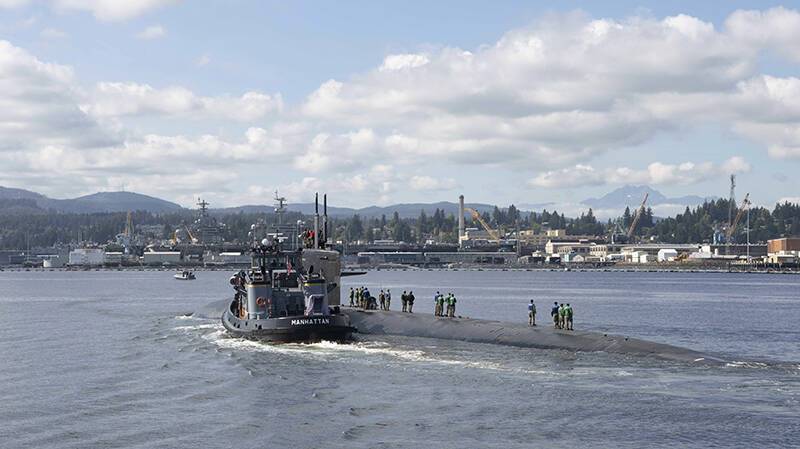 Аварийная АПЛ USS Connecticut добралась до базы ВМС США в Сан-Диего