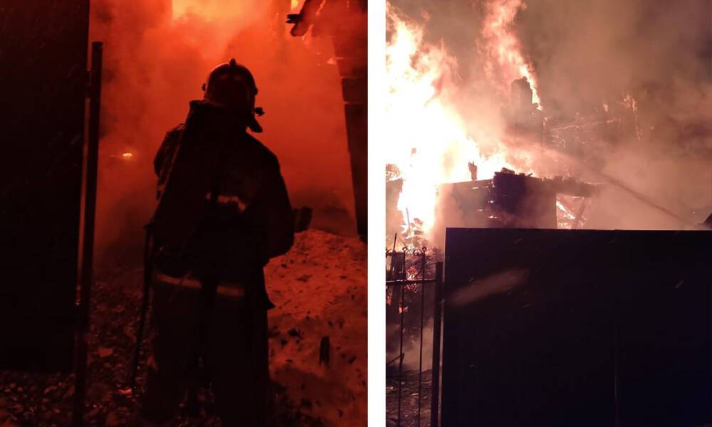 Спасатели в Карелии тушили пожар 7 часов