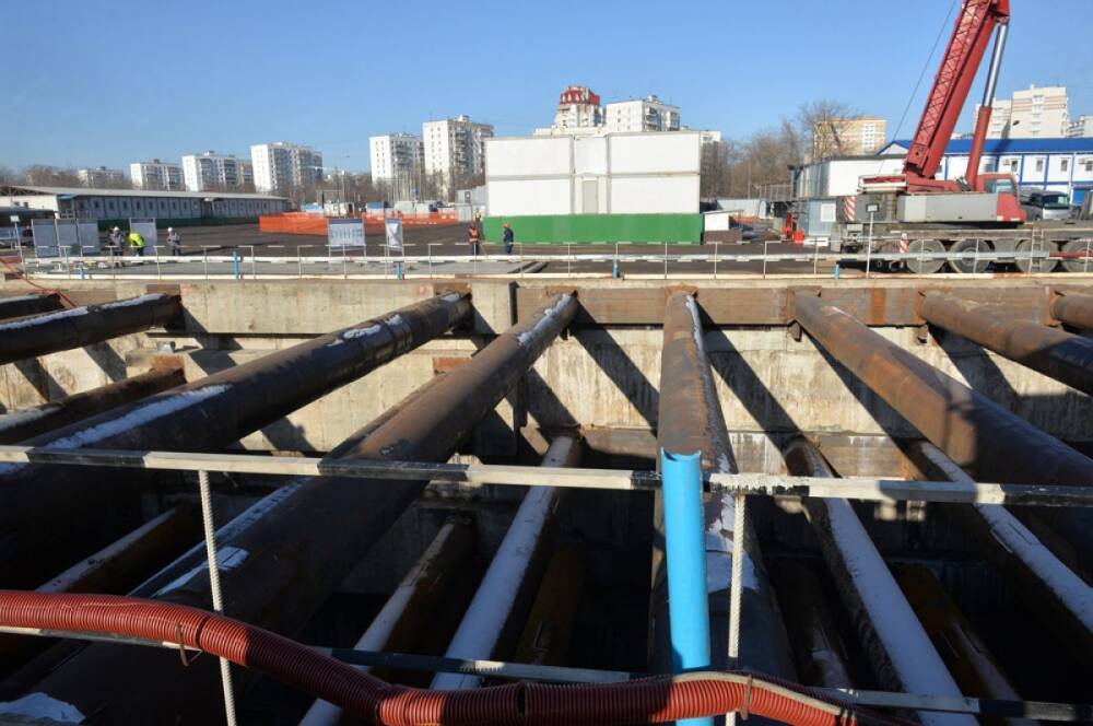 В Москве началось строительство пересадки на Бирюлевскую линию БКЛ