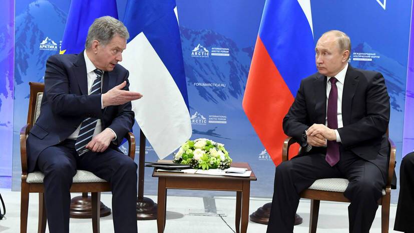 В Кремле рассказали детали разговора Путина с президентом Финляндии