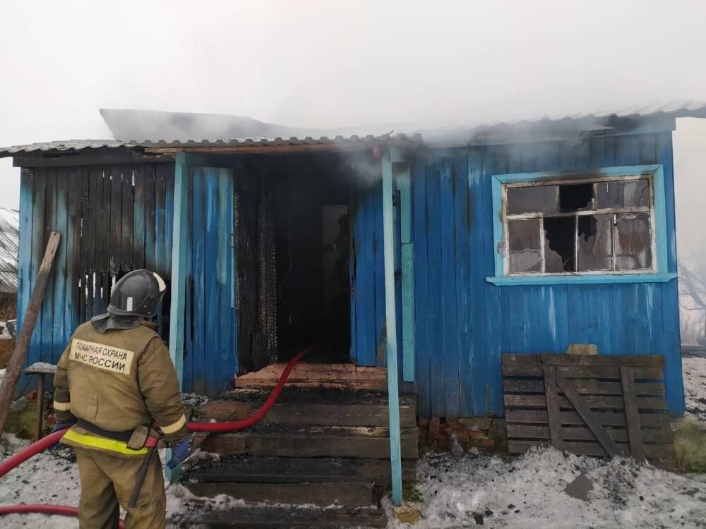 Пожар в Касимовском районе оставил без крова женщину-инвалида