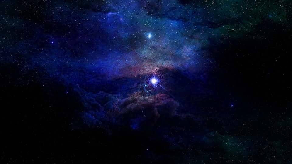 Телескоп Hubble сфотографировал необычайно яркую звезду и мира