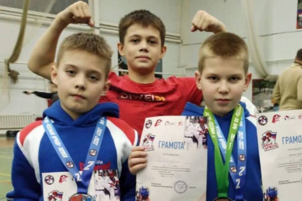 Юные бойцы из Серпухова завоевали пятнадцать медалей