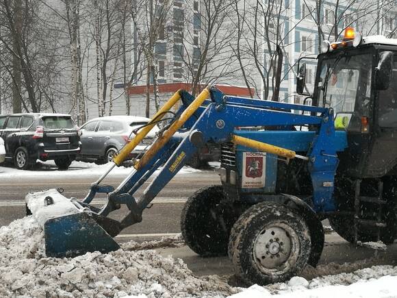 Петр Бирюков: Более 1 млн кубометров снега утилизировано в Москве с начала декабря