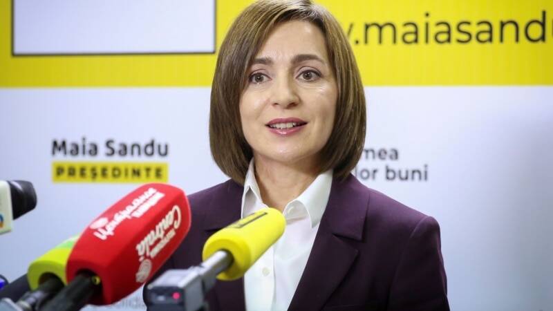 Санду заявила, что Молдова стремится к вступлению в ЕС
