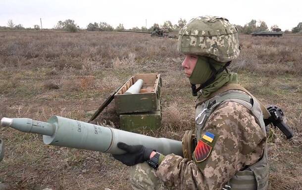 ВСУ провели противотанковые учения возле Крыма