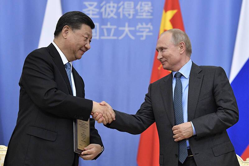 Стартовал онлайн-саммит Путина и Си Цзиньпина