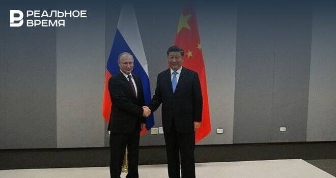Путин назвал отношения России и Китая настоящим образцом межгосударственного сотрудничества в XXI веке