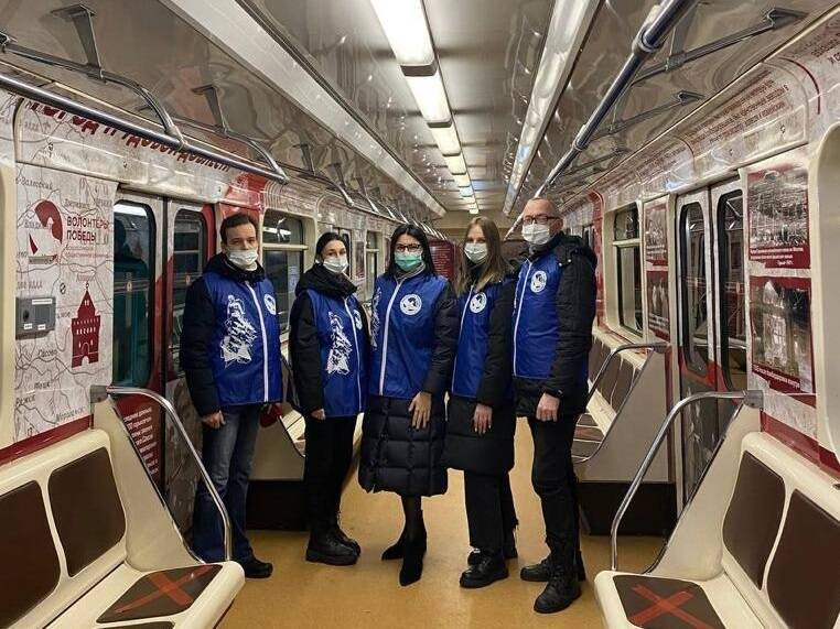 «Вагон Победы» вышел на маршрут в нижегородском метро 14 декабря