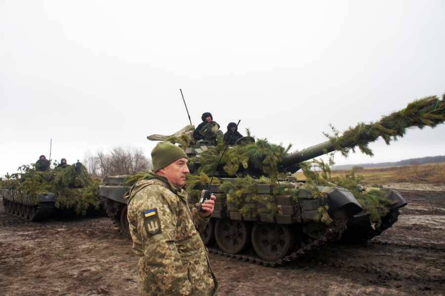ВСУ провели военные учения в Луганской области