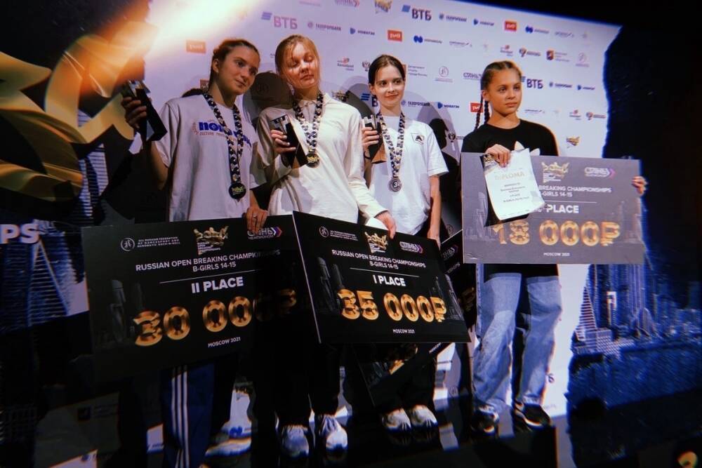 Танцоры из Пскова заняли призовые места на Кубке России по брейкингу
