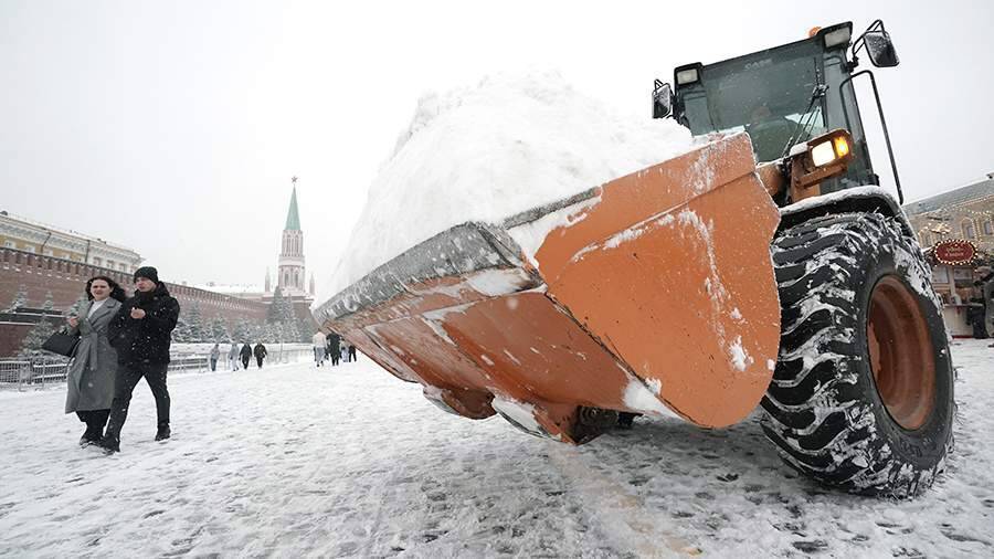 В Москве с начала зимы утилизировали более 1 млн куб. м снега