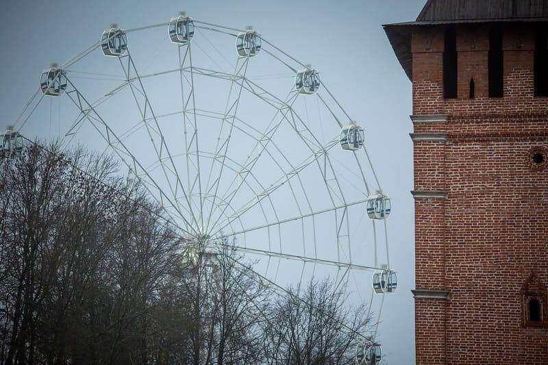 Как будет работать колесо обозрения в Смоленске на новогодних праздниках
