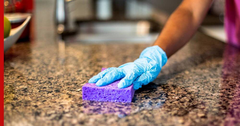 Как быстро очистить столешницу на кухне от пятен: 6 простых способов