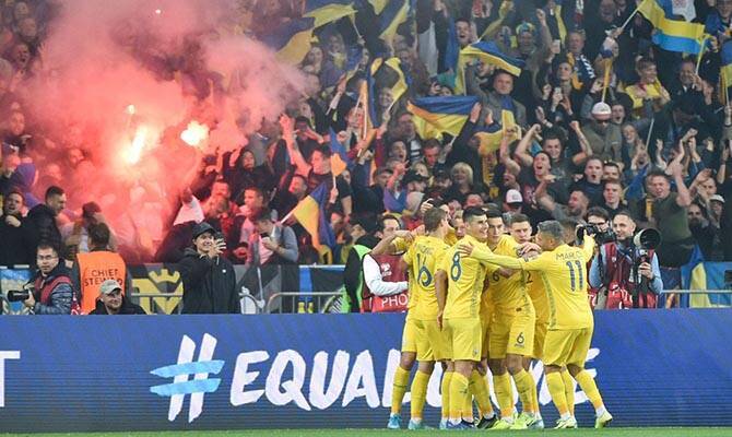 Сборная Украины узнала соперников в Лиге наций УЕФА