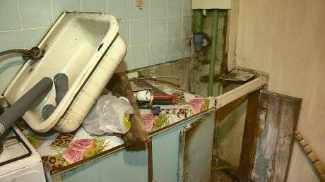 В Пензе квартиру инвалида затопило из-за забитого стояка