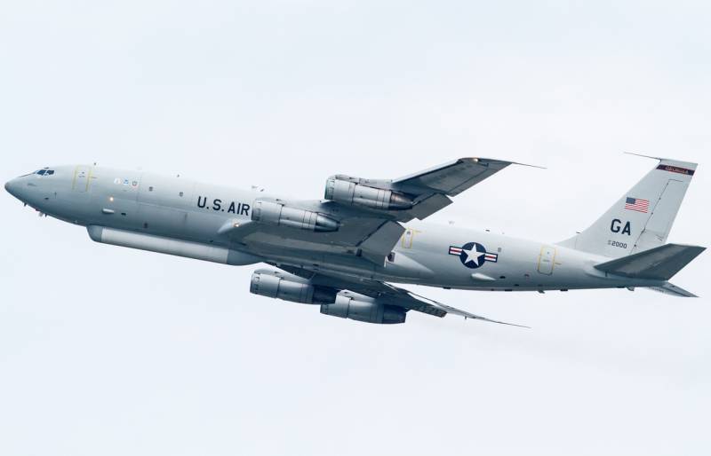 Черное море посетил «редкий гость» – американский самолёт разведывательно-ударной системы JSTARS