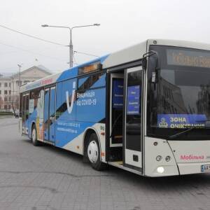 В Запорожье на выходных вакцинобус будет обслуживать жителей двух районов