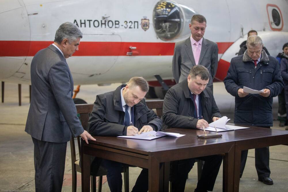 МВД заказало у «Антонова» противопожарный самолет Ан-32П для ГСЧС