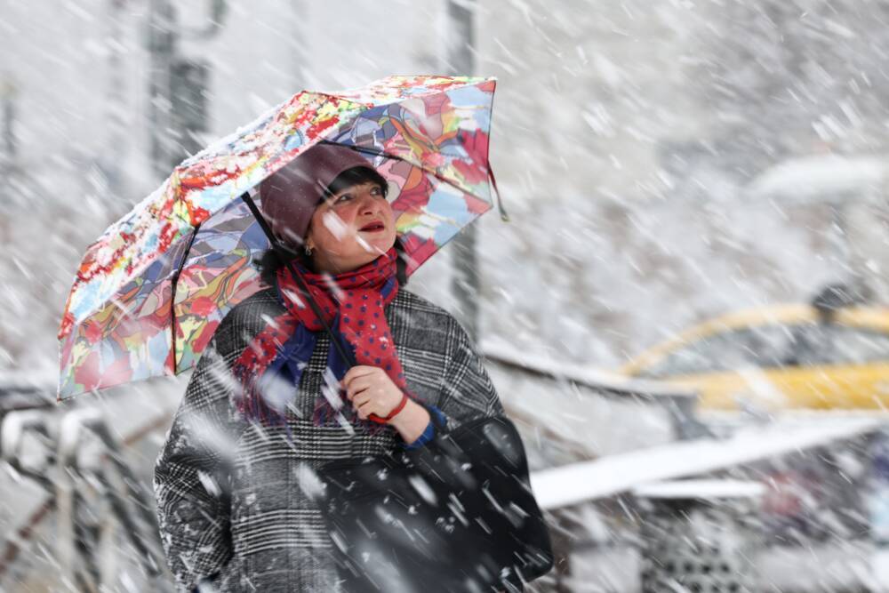 Жителям Северного Кавказа пообещали неделю снегопадов и морозов