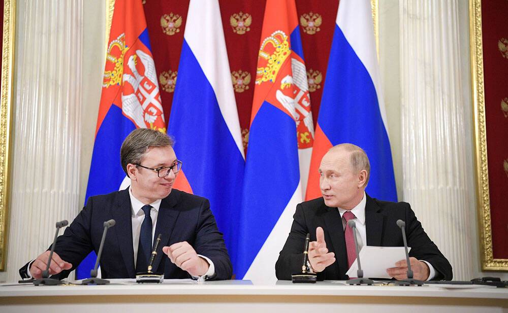 Вучич: Благодаря России Сербия экономит 8 млн долларов в день
