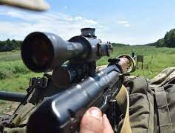 Ополченцы Донбасса «сняли» наблюдателя украинских карателей