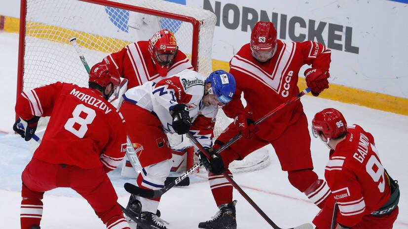 Сборная России по хоккею обыграла команду Чехии на Кубке Первого канала