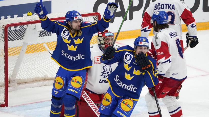 Швеция обыграла Чехию в матче Кубка Первого канала