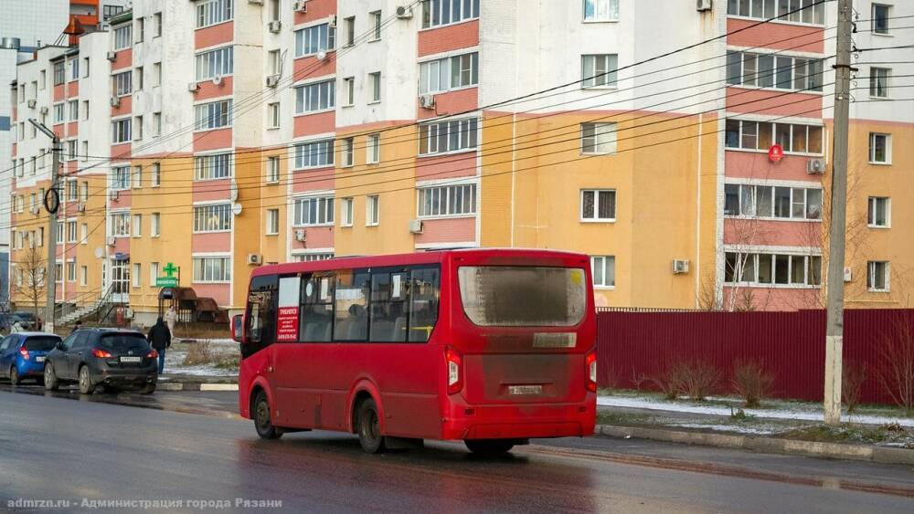 С 20 декабря в Рязани изменится путь следования автобусов маршрута № 90М2