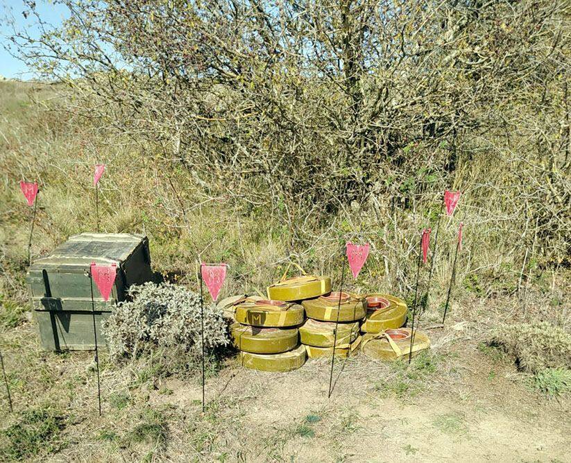 На тертер-геранбойском направлении обнаружено и обезврежено 638 мин - минобороны Азербайджана (ФОТО)